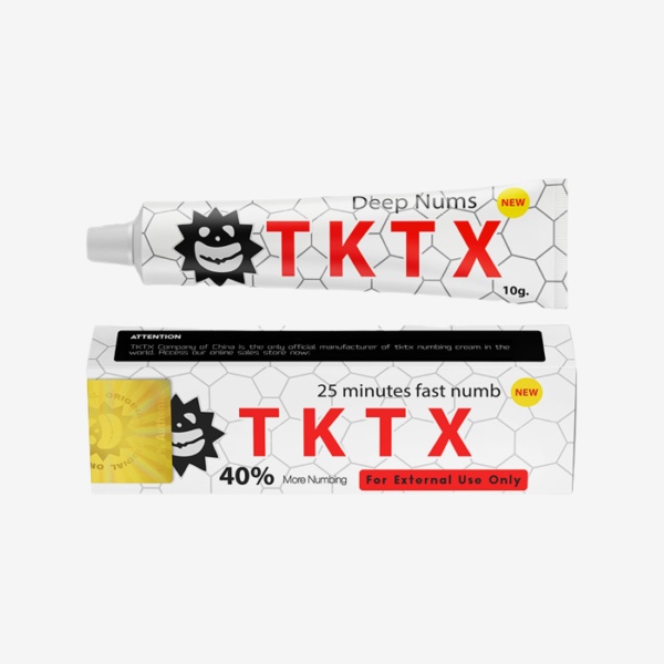 White TKTX 40% Numbing Cream 10g Original